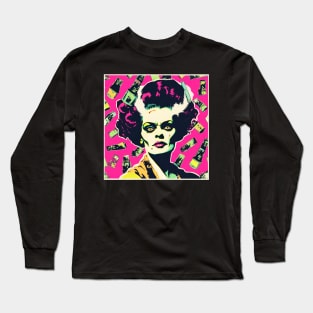 Crazy POP Bride of Frankenstein Long Sleeve T-Shirt